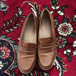 Madewell | Shoes | Madewell Elinor Brown Leather Penny  display picture 1